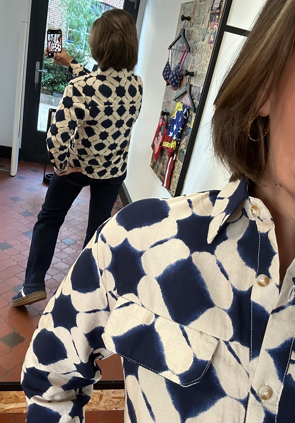 Look 139 - la chemise imprimée 