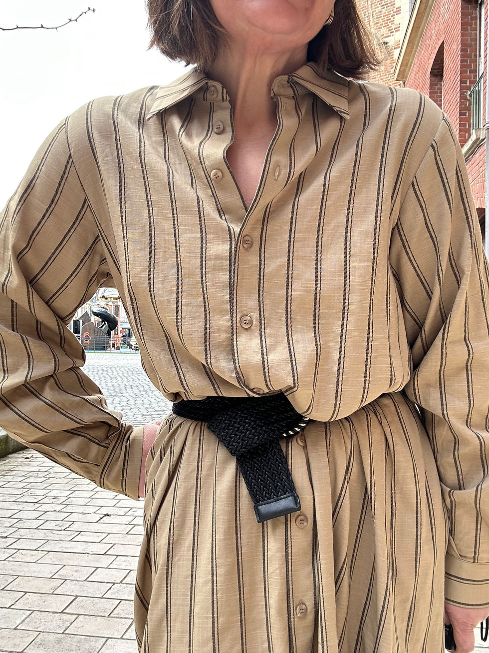 Miniature : Look 46 - la robe chemise 
