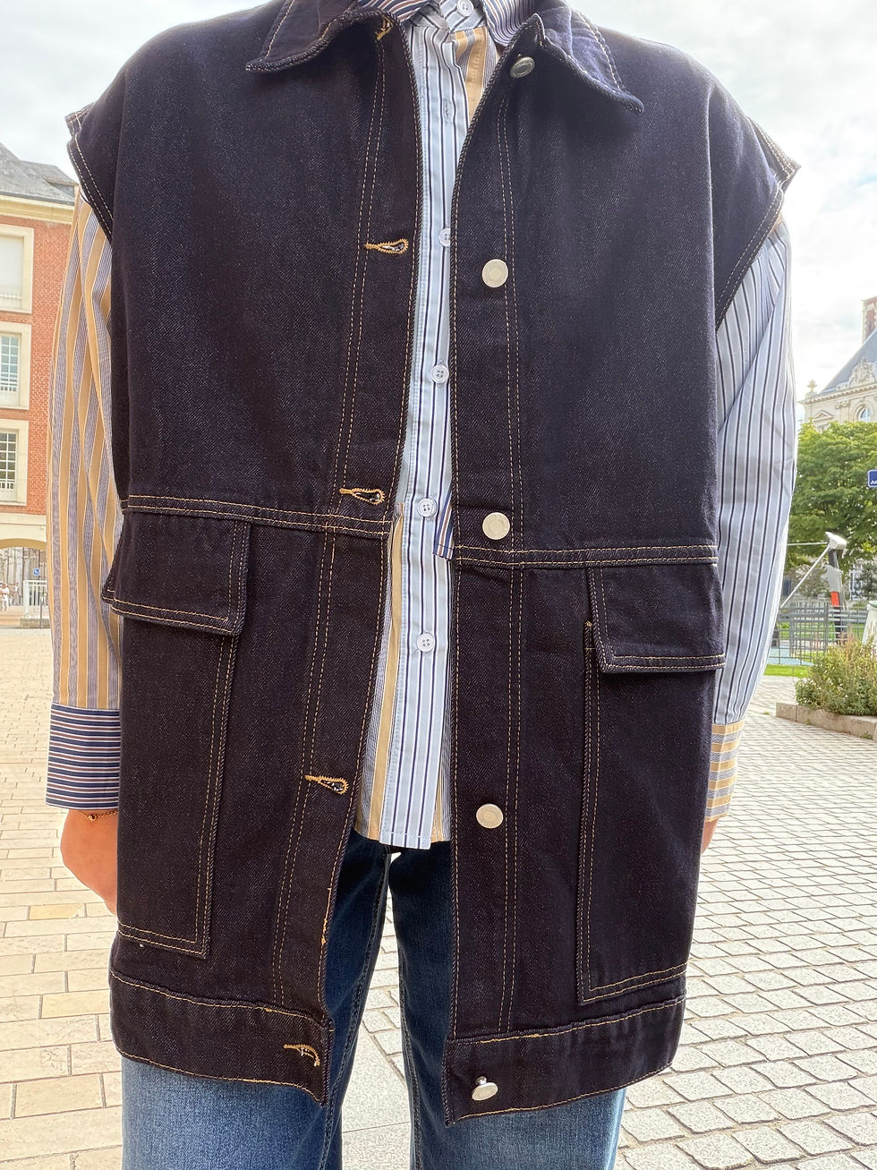 Miniature : Look 133 - la sans manches oversize