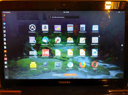 Laptop Toshiba SL con Ubuntu 18.04 2018.