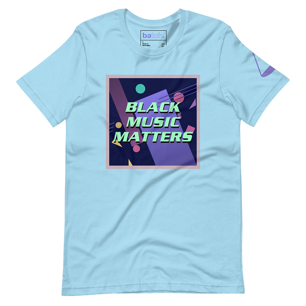 الصورة المصغرة: Black Music Matters Unisex T-Shirt