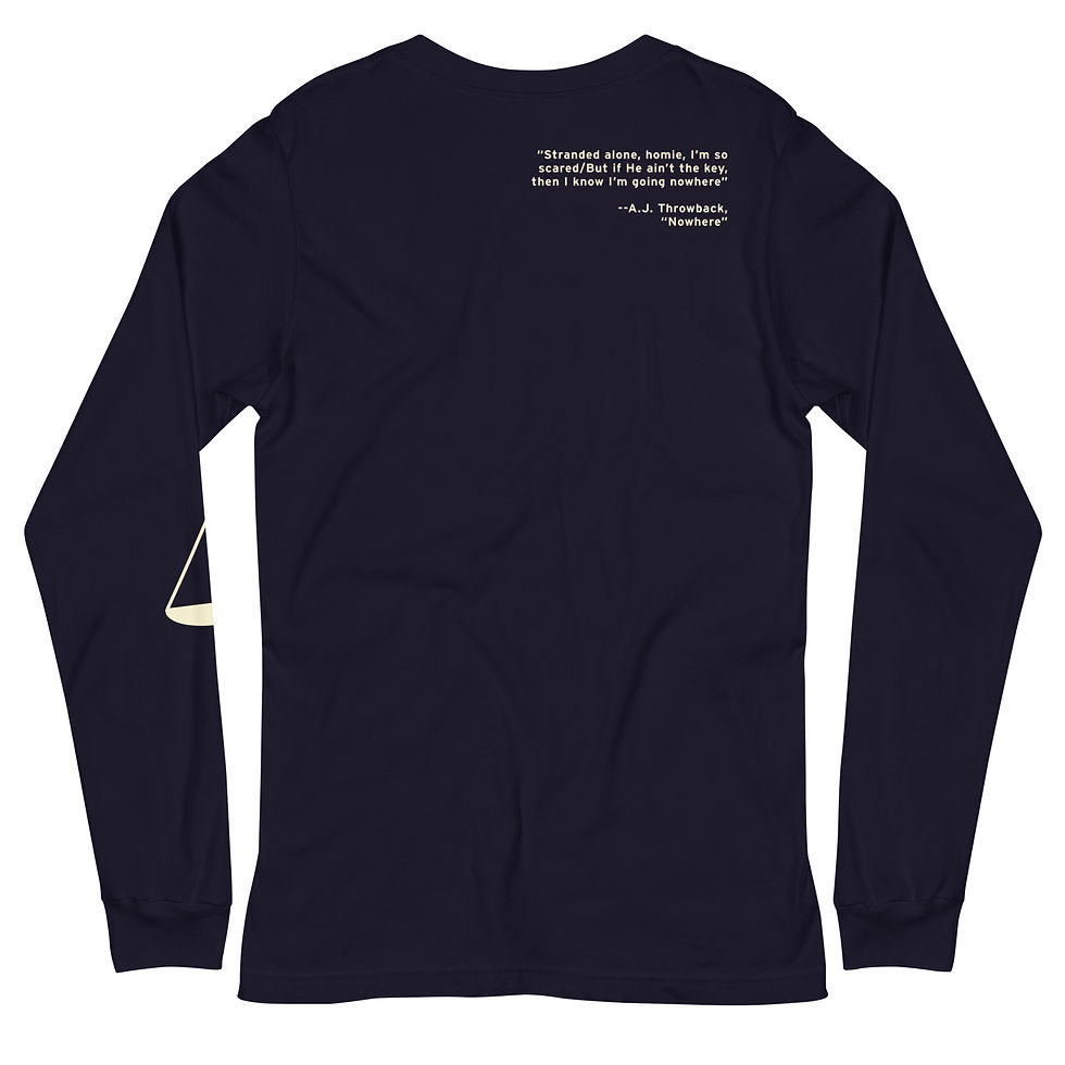 Thumbnail: batch. Ask for Directions Unisex Long Sleeve Tee