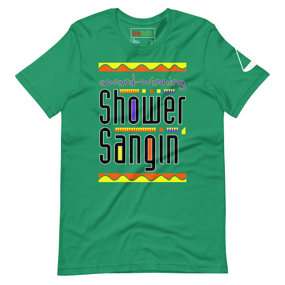サムネイル： Award-Winning Shower Sangin' Unisex T-Shirt