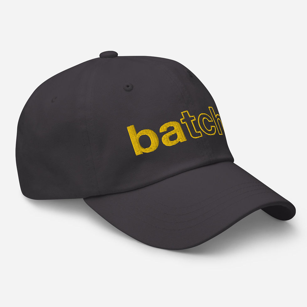 サムネイル： A batch. of Gold Dad Hat