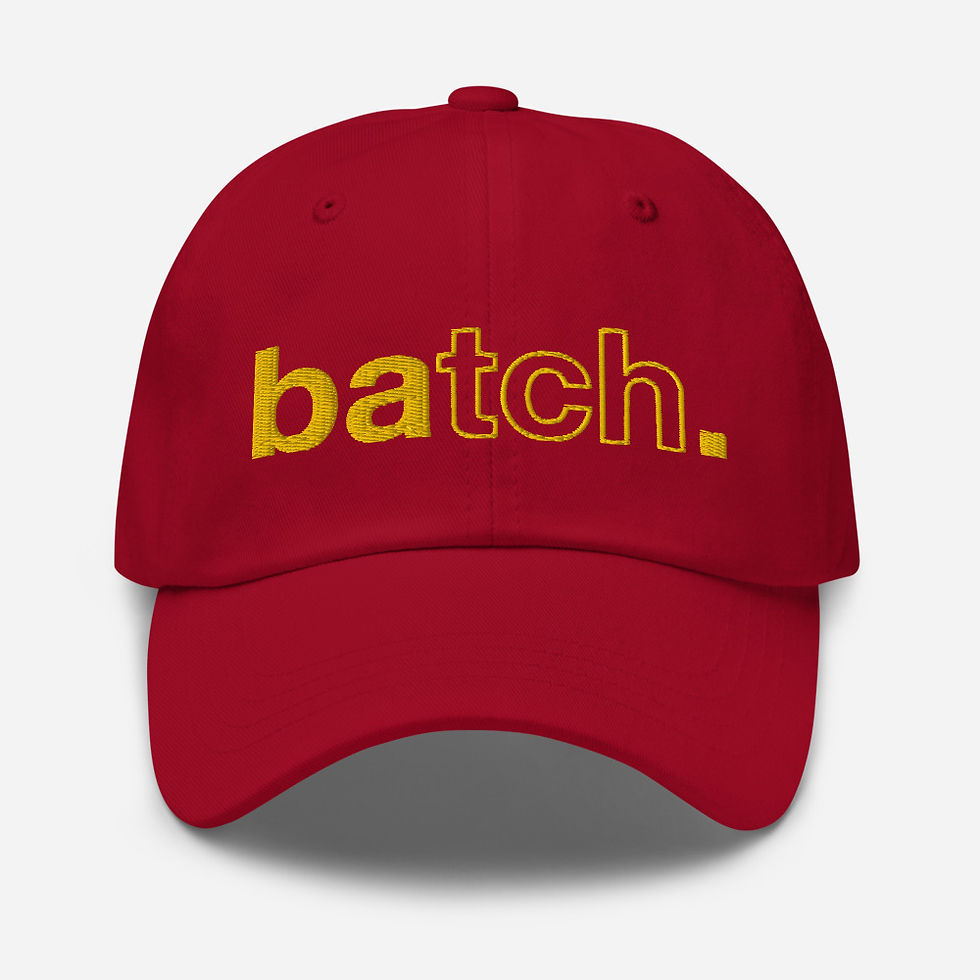 サムネイル： A batch. of Gold Dad Hat