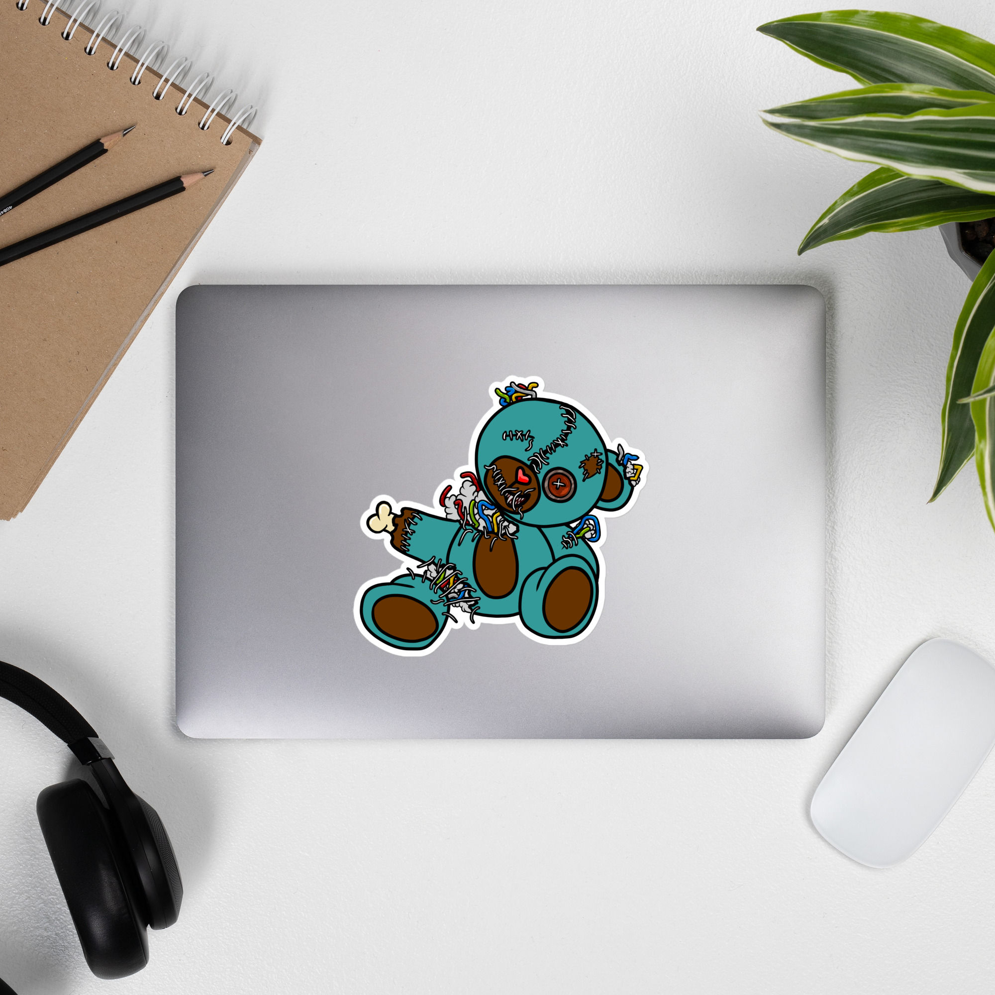 Busted Bear stickers