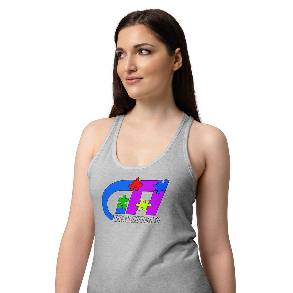 Thumbnail: Gran Autismo Women’s fitted racerback tank top