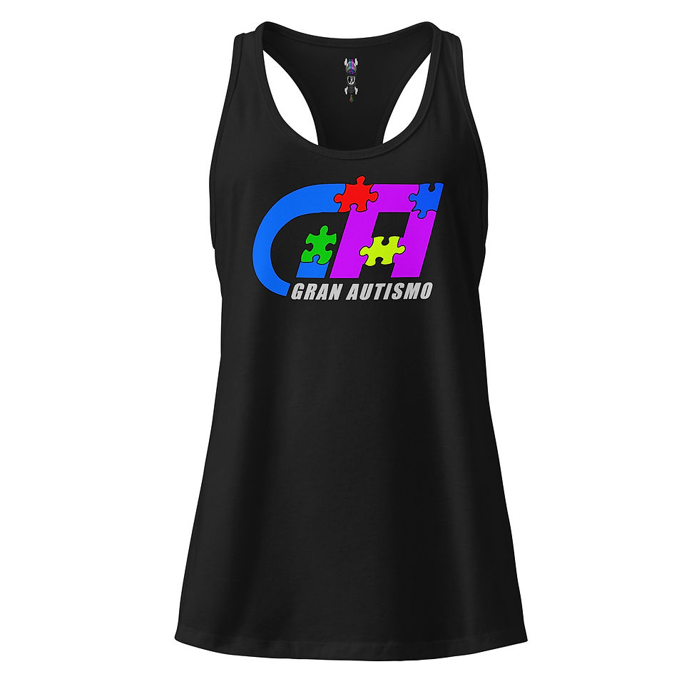Thumbnail: Gran Autismo Women’s fitted racerback tank top