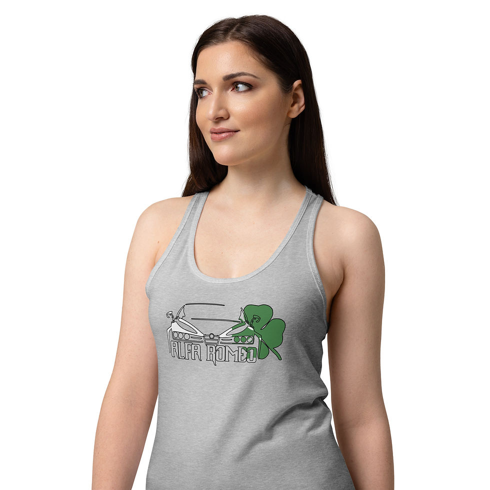 Thumbnail: Alfa Romeo fitted racerback tank top