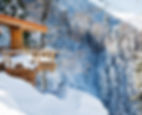 Cabin in the snow
