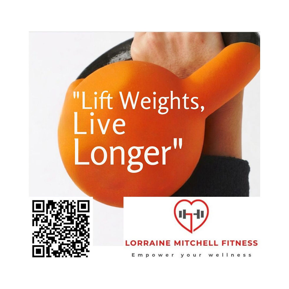 lift weights, live longer