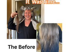 It was time.. More than just a haircut