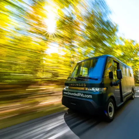 Grounded Unveils World’s First 250-Mile Range Electric RV