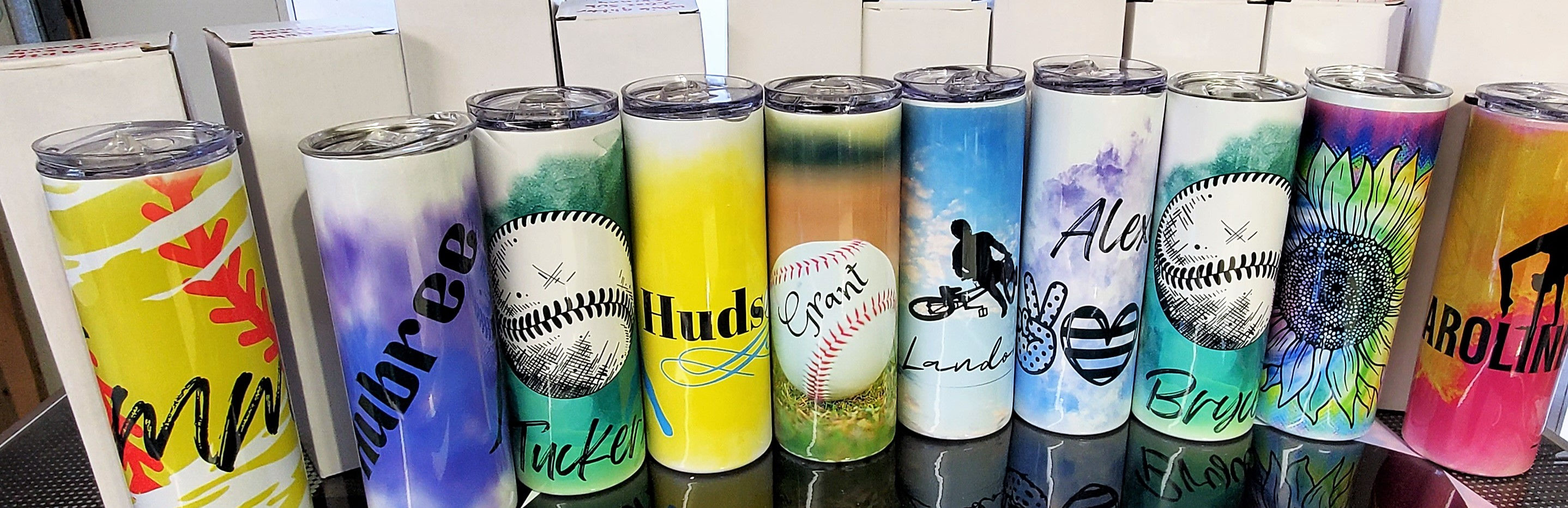 Custom Full Color SkinnyTumbler