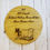 Thumbnail: Large Single Layer Engraved Round Livestock Award