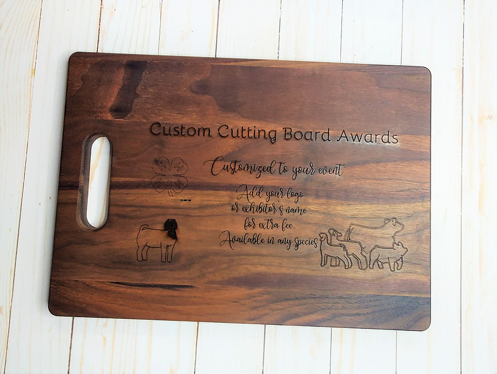 Thumbnail: Custom Dark Acacia Cutting Board