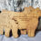 Thumbnail: Engraved beef steer / bull wood cut out award