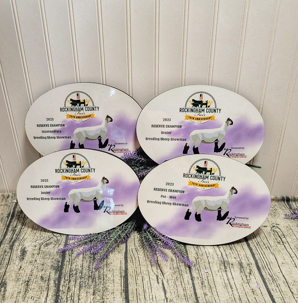 Thumbnail: Full Color Oval Award Slates