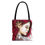 Thumbnail: The StudioTote Bag featuring Carolyn Wonders' artwork, with a different color handle.