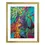 Thumbnail: Carolyn Wonders' Goldie Framed Art with gold frame and border