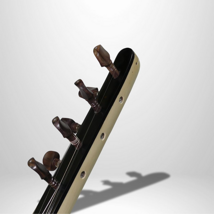 Saz Baglama Seitenansicht Artvin Fichte Decke