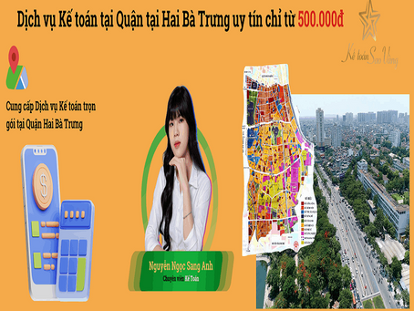 Dịch vụ kế toán tại Quận Hai Bà Trưng