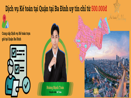 Dịch vụ kế toán tại Quận Ba Đình