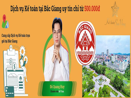 Dịch vụ kế toán tại Bắc Giang