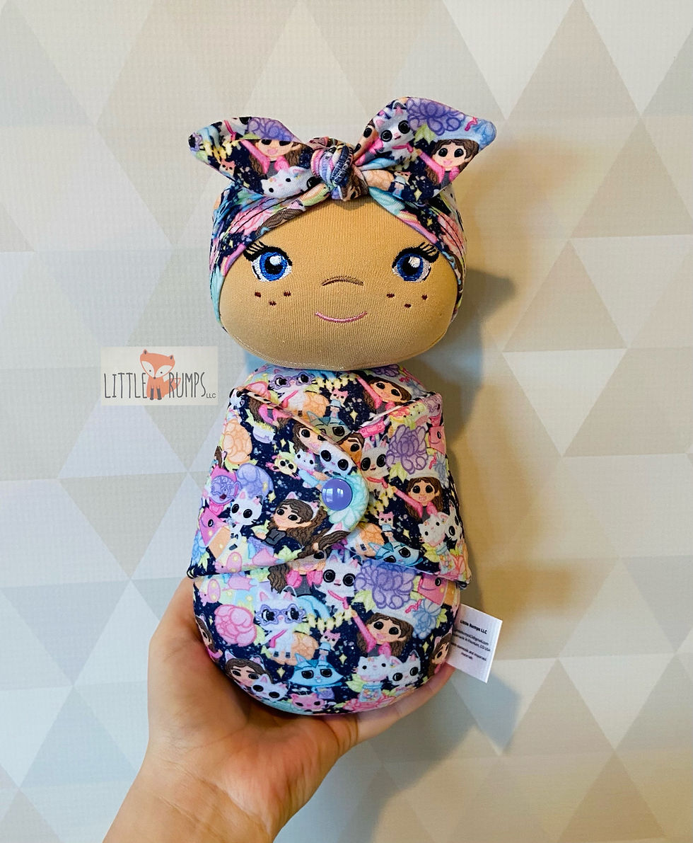 Medium Gab DH swaddle baby Blue eyes