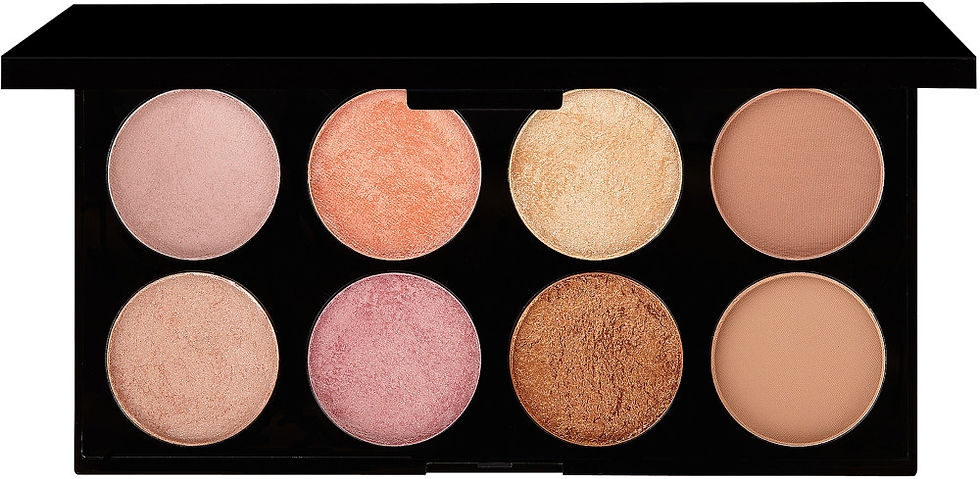 Миниатюра: Makeup Revolution Ultra Blush Palette Палетка румян Golden Sugar 2 Rose Gold