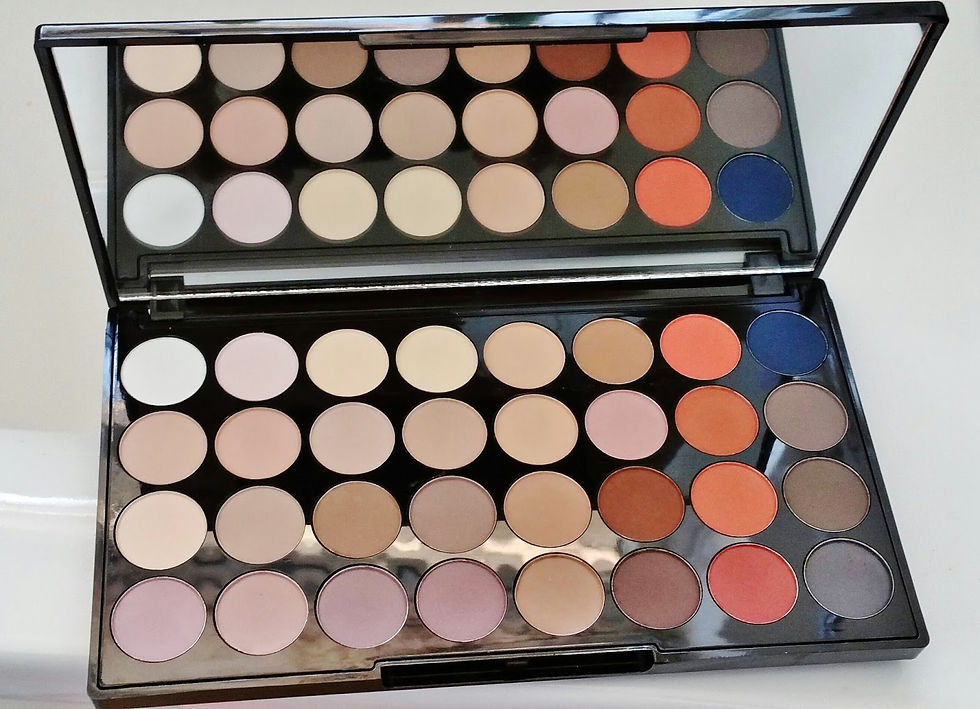 Миниатюра: Makeup Revolution Палетка теней Flawless Matte 2