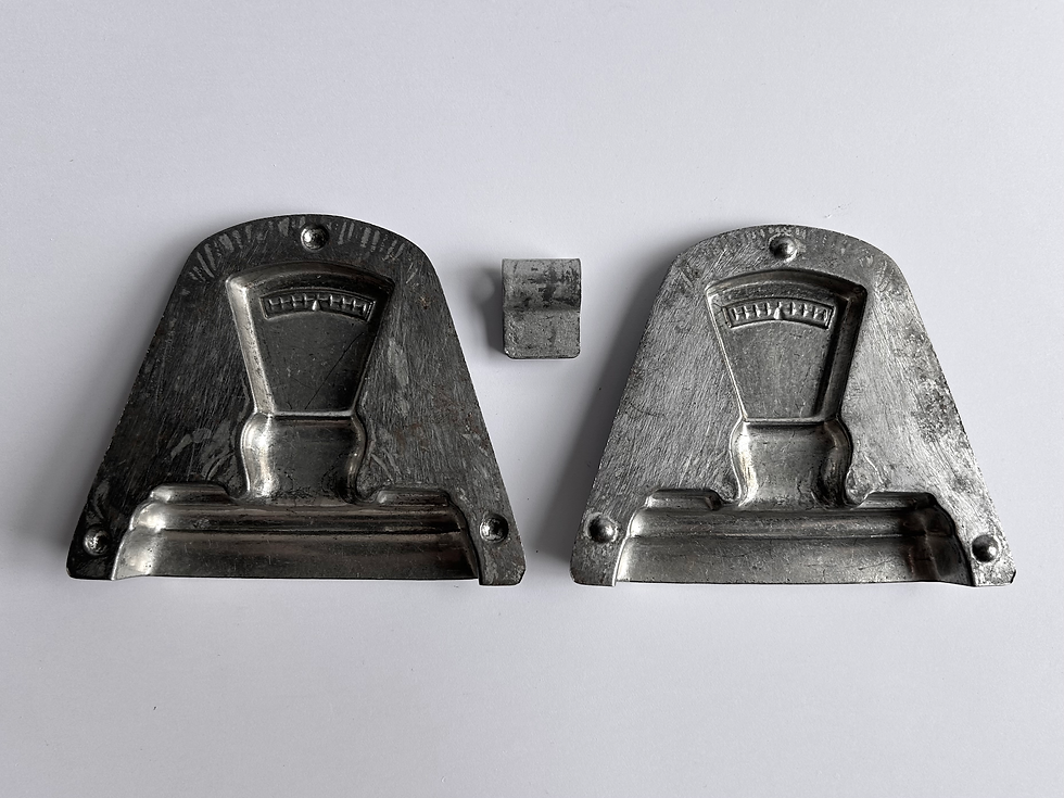 Miniaturbild: Antike Schokoladenform Ladenwaage von Anton Reiche Dresden