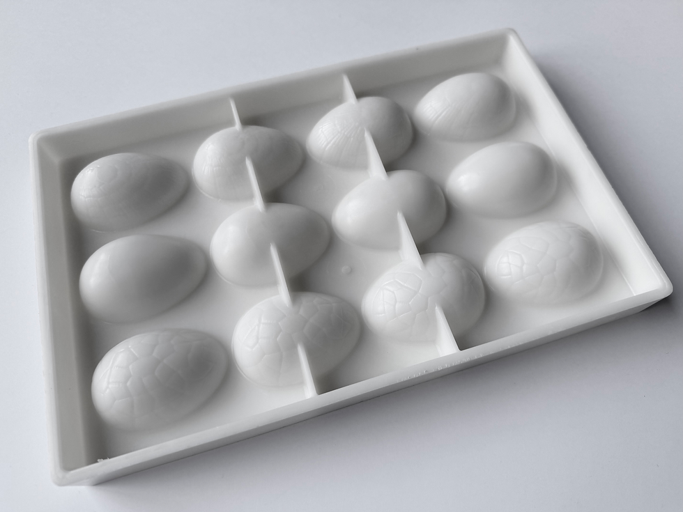 Thumbnail: Gebrauchte Kunststoff-Schokoladen-Form Nr. G0009