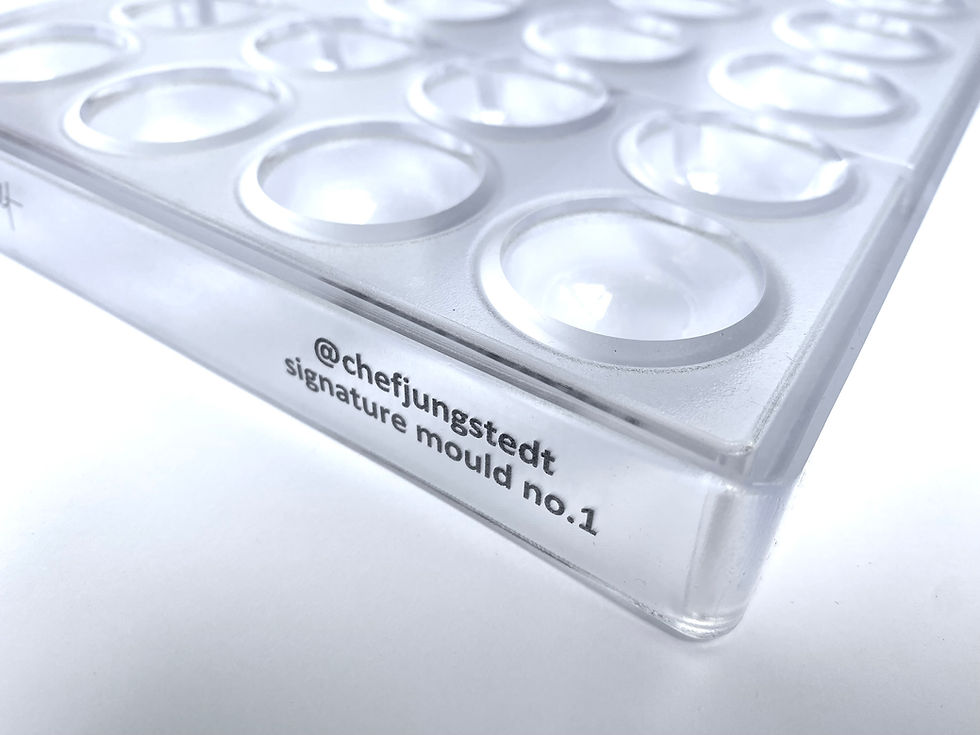 Thumbnail: Professional chocolate mold No. 753 / Chef Jungstedt No. 1