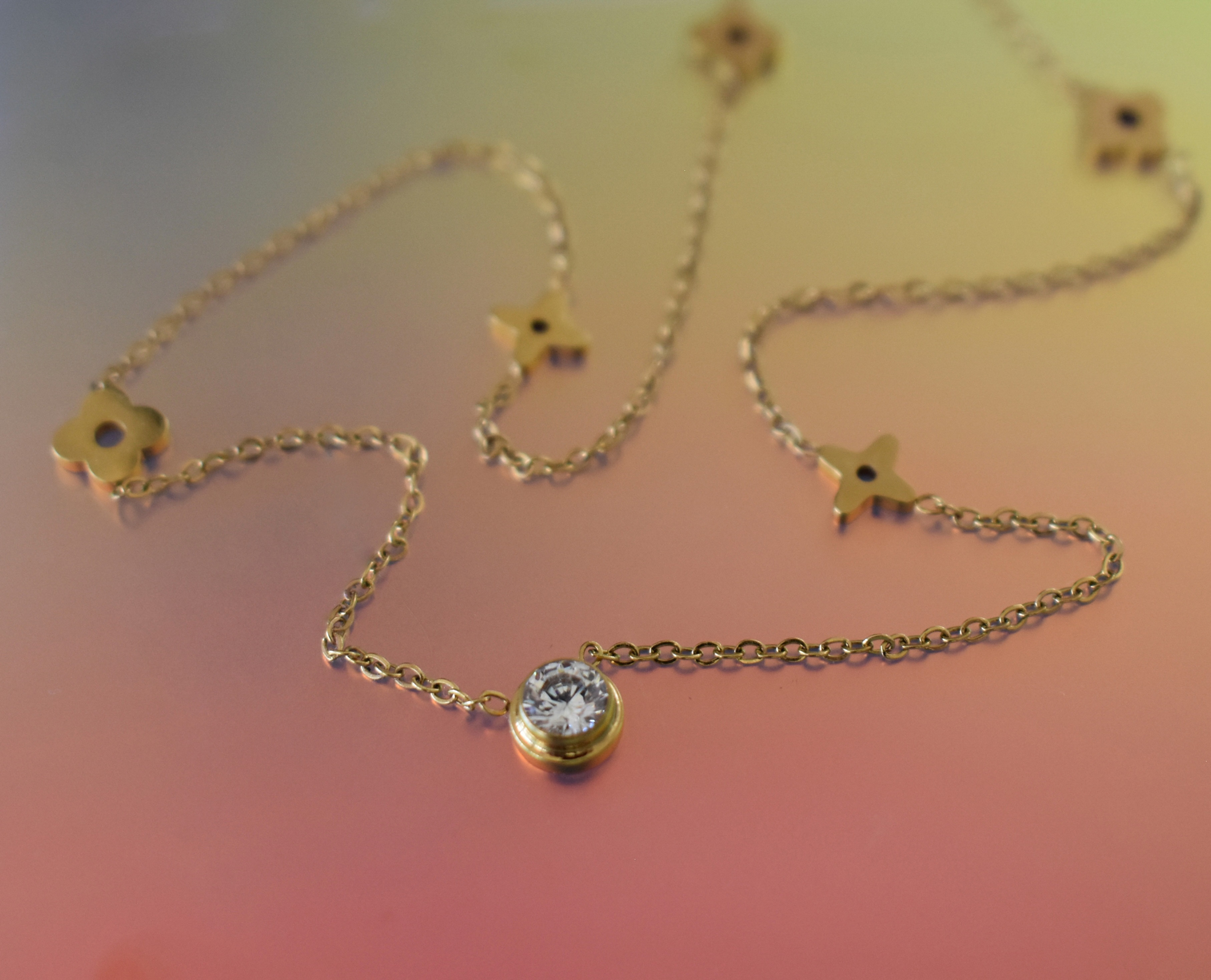 Havana gold necklace