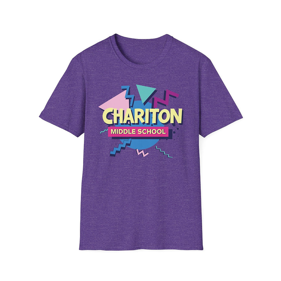 Thumbnail: Chariton Middle School Retro Graphic T-Shirt