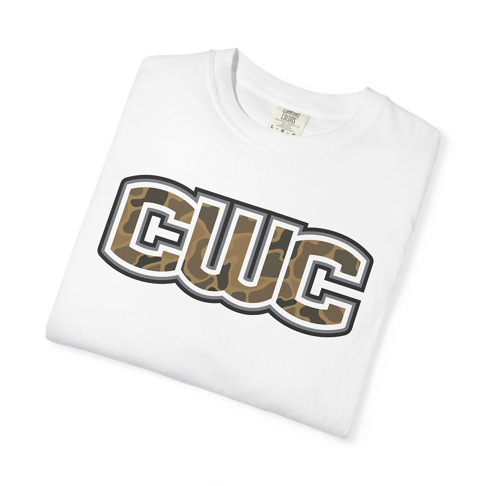 Thumbnail: CWC Camo Logo T-Shirt — Graphic Cotton Tee