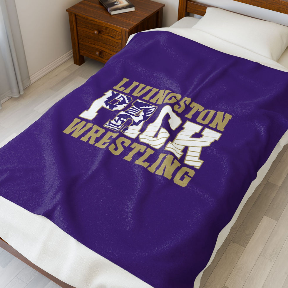 Thumbnail: Cozy Velveteen Plush Blanket for Wrestling Fans | Soft Fleece Throw for Home