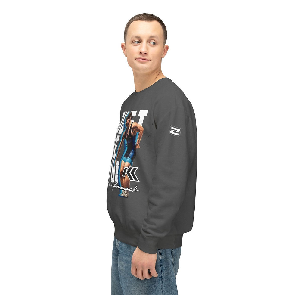 Thumbnail: Just Be You Unisex Lightweight Crewneck Sweatshirt