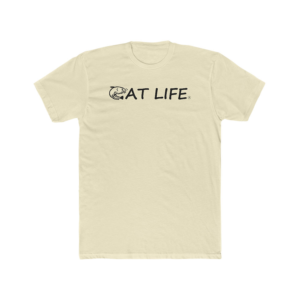 Thumbnail: Catlife Night Moves - Men's Cotton Crew Tee