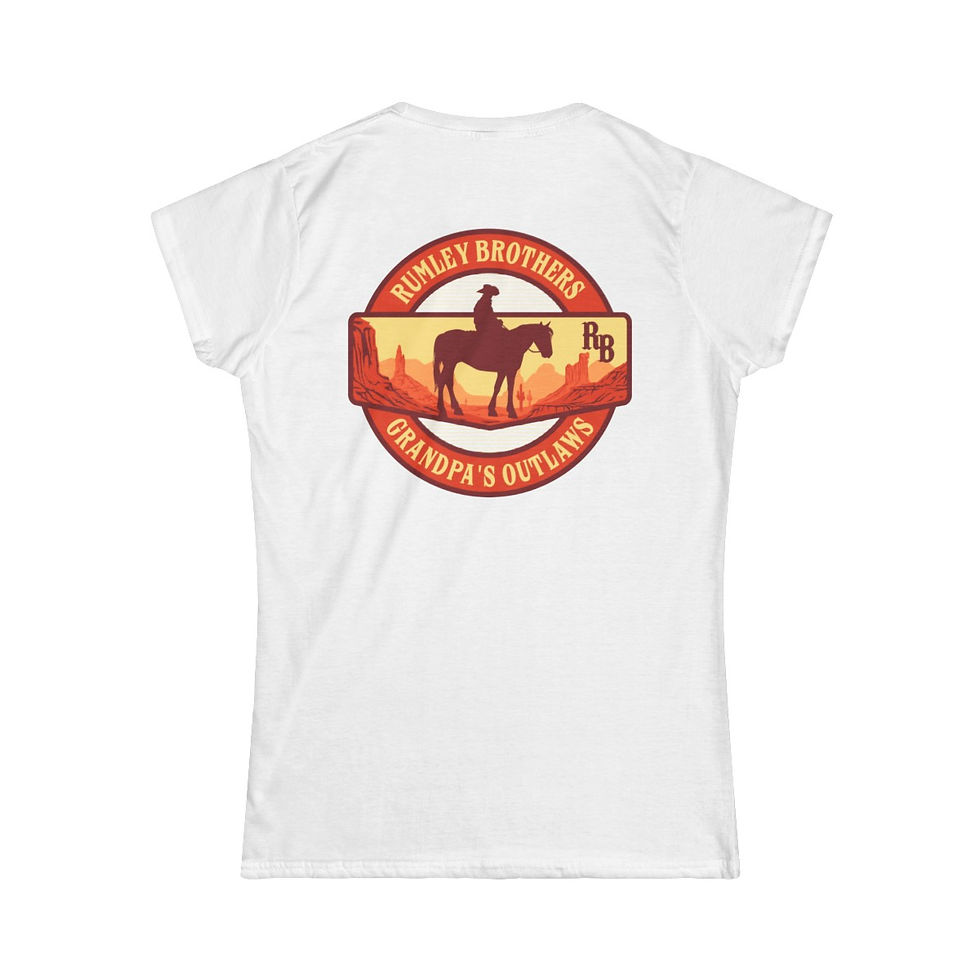 Thumbnail: Grandpa's Outlaws RB Women's Softstyle Tee