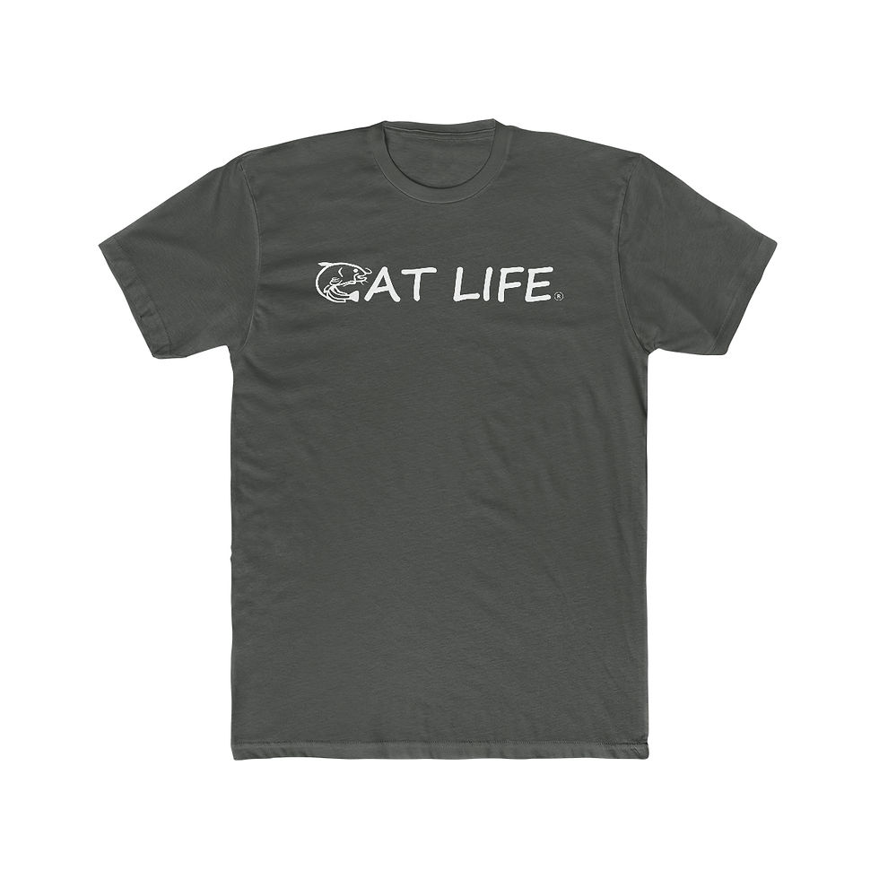 Thumbnail: Catlife Obsessive Catfish Disorder - Men's Cotton Crew Tee