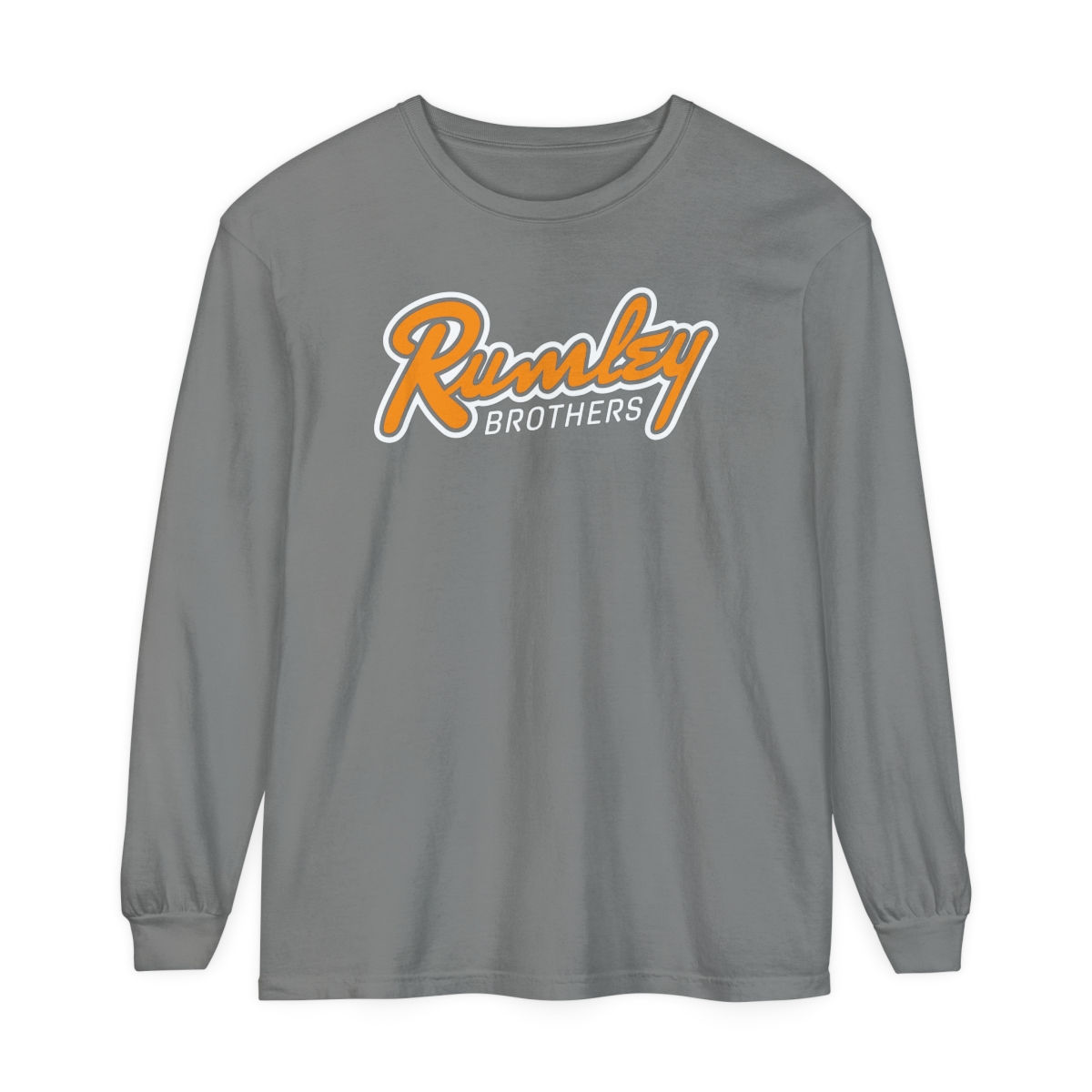 Rumley Brothers Unisex Garment-dyed Long Sleeve T-Shirt