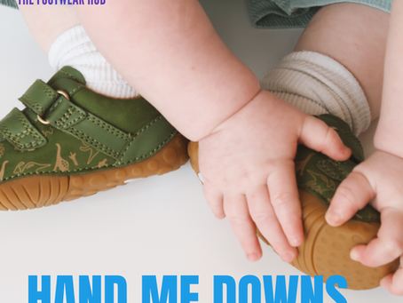 Is it ok to hand down shoes?