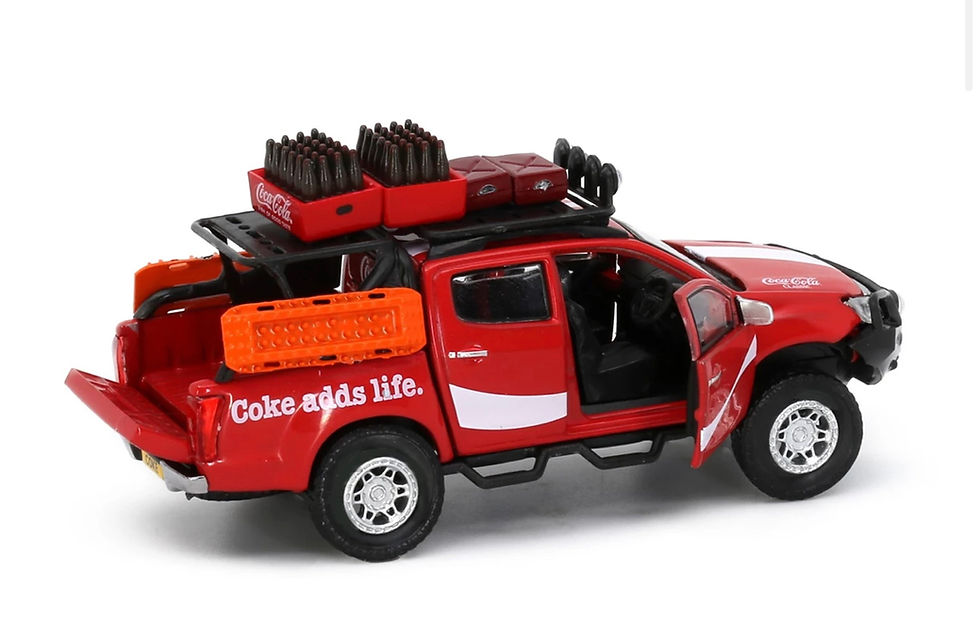 Thumbnail: Isuzu D-MAX Coca-Cola Coke Adds Life Livery
