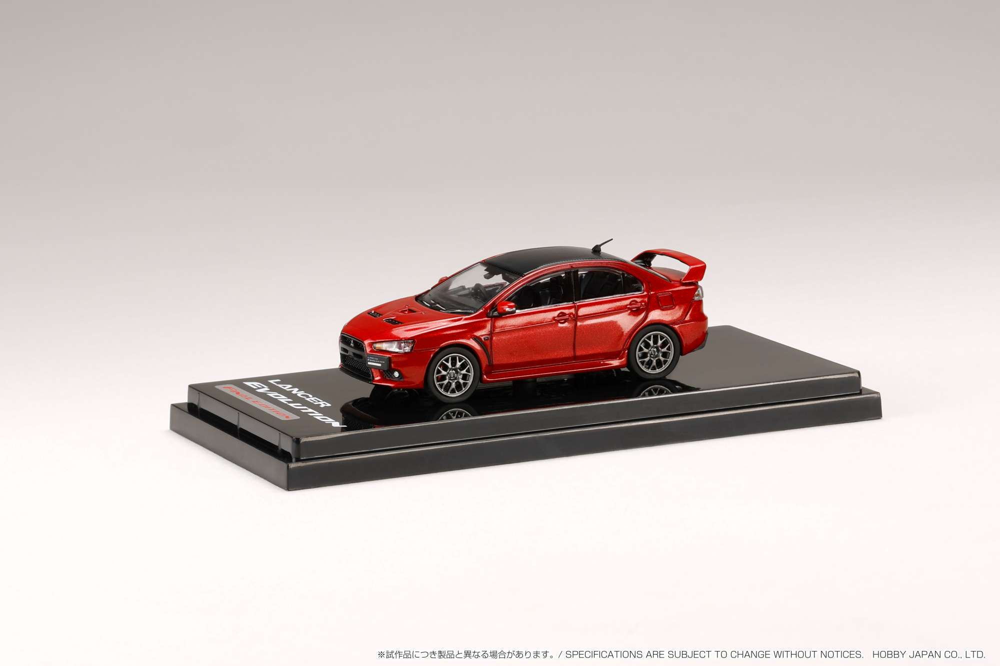 Mitsubishi Lancer Evolution 10 Final Edition Red Metallic