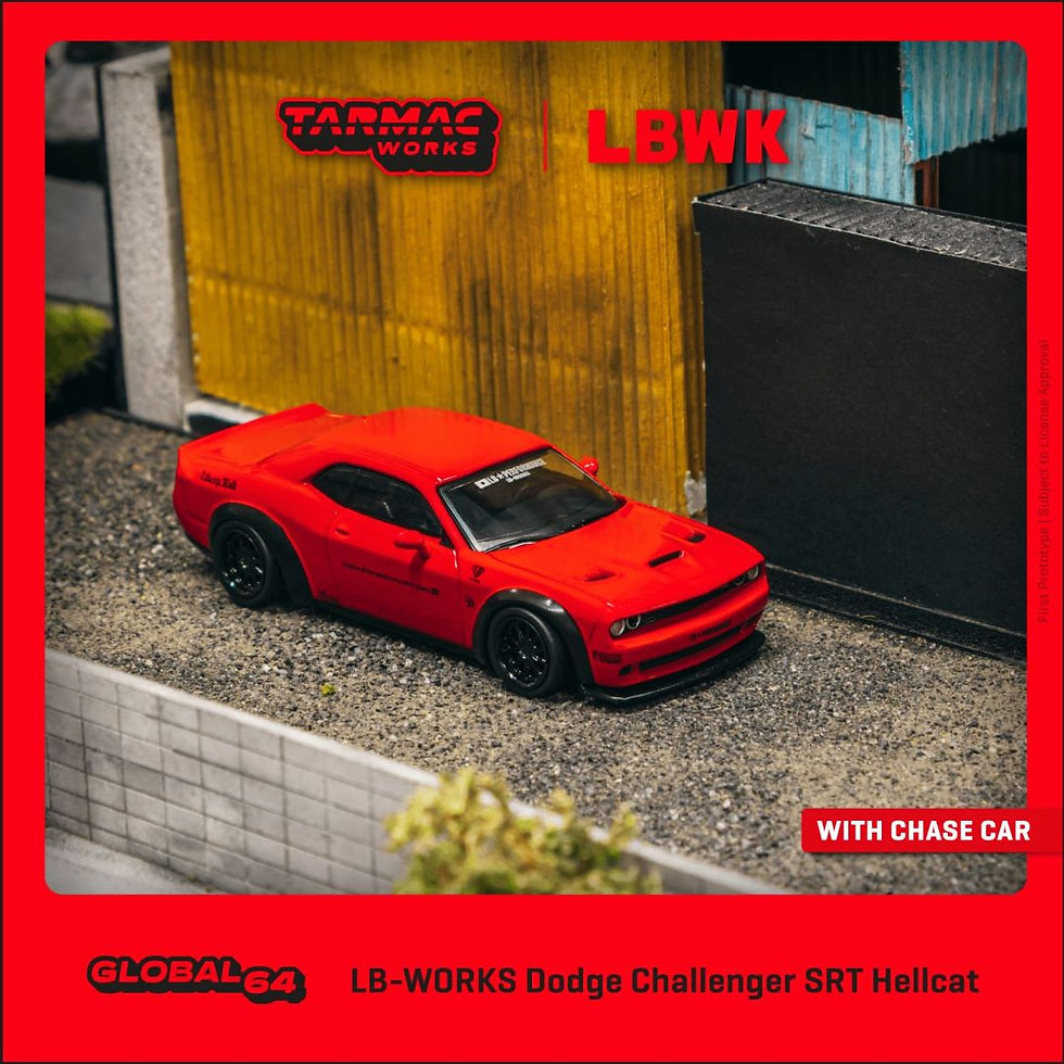 Thumbnail: Dodge Challenger SRT Hellcat Red LB-WORKS
