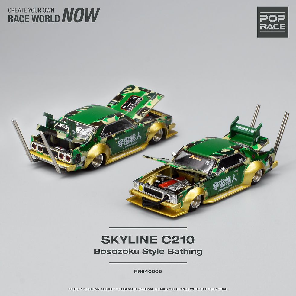 Thumbnail: Skyline C210 Kaido Racer Bosozuko Style - BAPE 30th Anniversary Edition