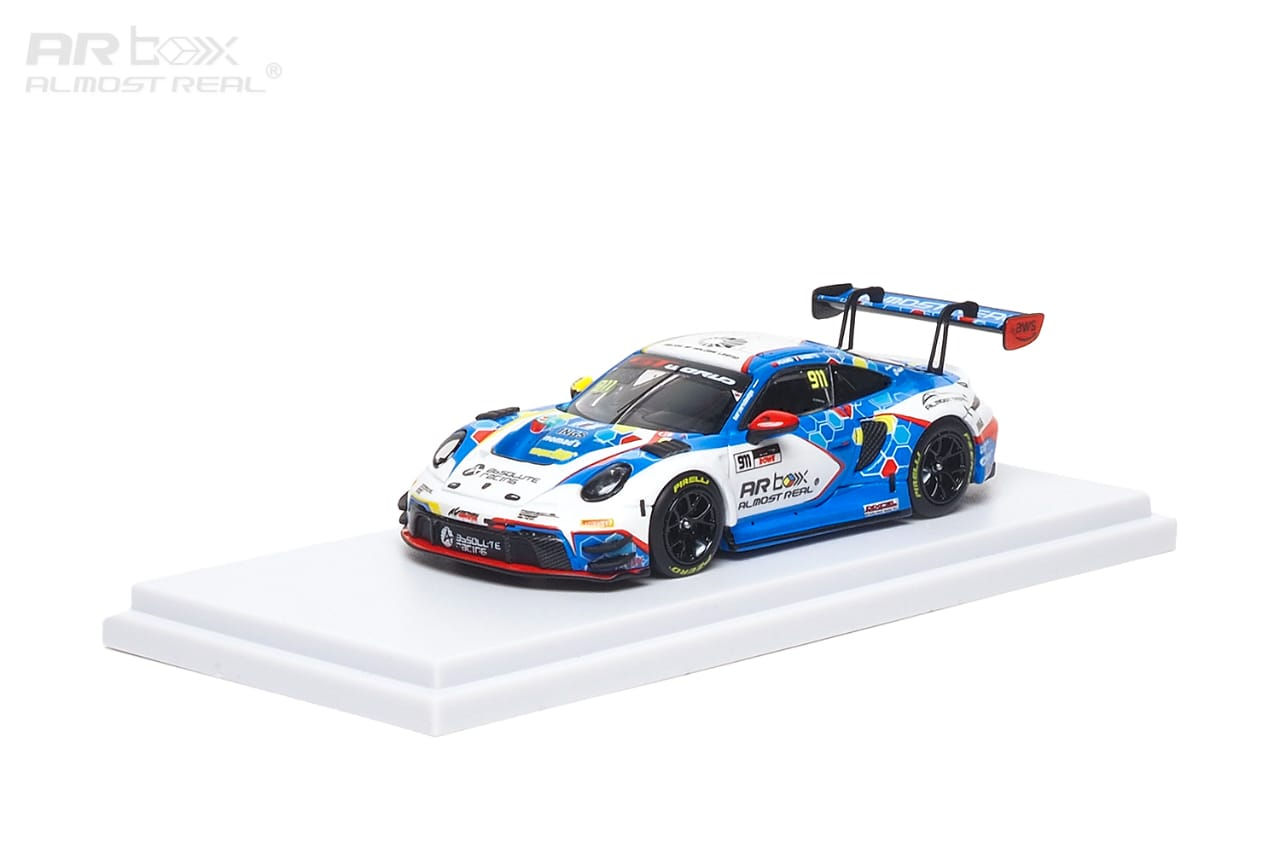 Porsche 992 GT3 R Sepang Blue-White #911