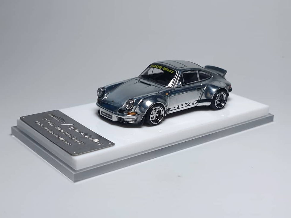 RWB 911 Carrera Coupe with RWB Backdate Modified Raw Silver